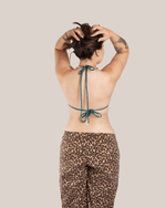 Load image into Gallery viewer, Aro Emerald Green - Bikini Top